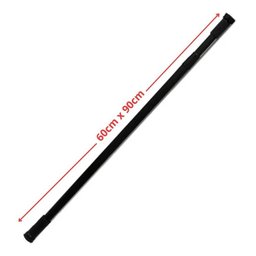 Tubo Extensível Multiuso Preto Cortina Armário 60 a 90cm - 4