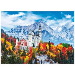 Puzzle 1000 peças Castelo de Neuschwanstein - 1