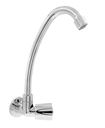 Ver imagem 1 de Torneira Cozinha Parede Bica Móvel ABS Cromado 1068 C-25:Prateado