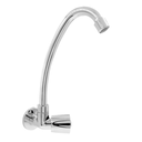 Ver imagem 1 de Torneira Cozinha Parede Bica Móvel ABS Cromado 1068 C-25:Prateado