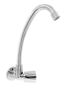 Ver imagem 2 de Torneira Cozinha Parede Bica Móvel ABS Cromado 1068 C-25:Prateado