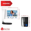 Ver imagem 2 de Vídeo Porteiro Interfone com Câmera Visão Noturna Class Hdl