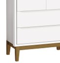 Ver imagem 3 de Guarda-Roupa Retrô 2 Portas Classic New Fosco com Madeira - Reller