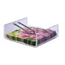 Porta Guardanapo Em Acrílico Transparente Decoração de Mesa - 2