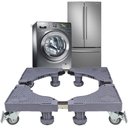 Ver imagem 5 de Suporte Móvel de Roda Base Arruela Base de Geladeira com Rodas Máquina de Lavar Roupa Carrinho Máqui