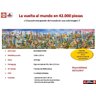 Puzzle 42000 peças A Volta ao Mundo - Educa - Importado - 2