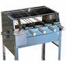 Churrasqueira Inox Giratória 4 Espetos Tamanho 55x41 Com Kit Giratório Rodinhas e Puxador - 1