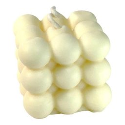 Bubble Candle - Vela Cubo - Decorativas E Aromática - 1 Bubble Candle - Vela Cubo - Decorativas E Aromática - 1