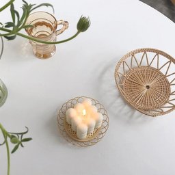 Bubble Candle - Vela Cubo - Decorativas E Aromática - 3 Bubble Candle - Vela Cubo - Decorativas E Aromática - 3