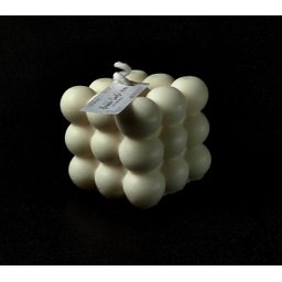 Bubble Candle - Vela Cubo - Decorativas E Aromática - 5 Bubble Candle - Vela Cubo - Decorativas E Aromática - 5