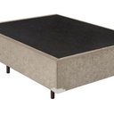 Ver imagem 4 de Base Box Casal Suede Bege - 42x138x188