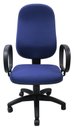 Ver imagem 2 de Poltrona Presidente Atom - Tecido J.Serrano - Azul