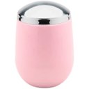 Ver imagem 2 de Suporte Porta Algodão Cotonete Fixação Ventosa Rose Gold - Rosa Claro