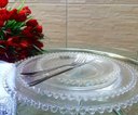 Ver imagem 1 de Jogo 6 Sousplat de Cristal Pearl 31,5cm - Wolff