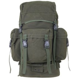 Mochila Tática 45 Litros Bravo PQD em Lona Verde - 1