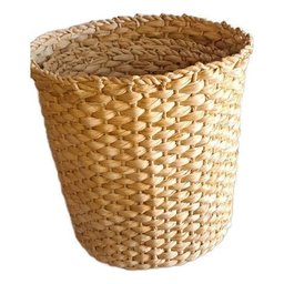 Kit com 3 Cesto Balaio Cachepot Palha de Milho P M G - 10