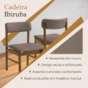 Ver imagem 3 de Cadeira Ibiruba Madeira Maciça Couro Sintético Bege