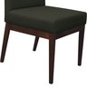 Cadeira para Sala de Jantar Madeira Maciça Linho Carol Amo Móveis:Chumbo - 6