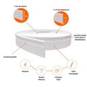 Ver imagem 3 de Rodapé Eva Autocolante 7cm Rp16 7 Metros Meurodapé