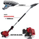 Ver imagem 7 de Derriçadeira Mãozinha de Café Kawashima Haste Longa 150cm Motor 2T + Óleo Castrol Stihl