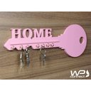 Ver imagem 4 de Porta Chaves e Chaveiros de Parede Decorativo Chave Redonda