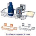 Ver imagem 6 de Prateleira Porta Shampoo e Sabonete Fixação Ventosa - Cromado