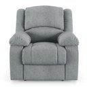 Ver imagem 5 de Poltrona do Papai Reclinável Melim Elétrica Led Massagem Linho Cinza Fh1