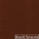 Ver mais imagens de Sofá Curvo Malta 1 Lugar Compacto Moderno Luxo Bouclé Terracota