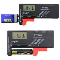 Testador Medidor de Energia Carga Pilha Bateria 1.5v e 9v - 3