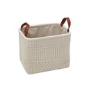 Ver imagem 1 de Cesta Decorativa em Poliéster Branco 33cm