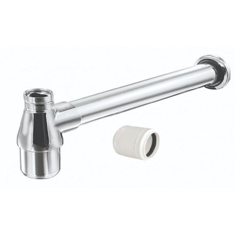 Sifão Regulável p/Cozinha 1.1/2" x 2" Esteves Cromado