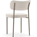 Ver imagem 4 de Cadeira Decorativa Sala de Jantar Melina Base Arena L02 Bouclê Cru - Lyam Decor