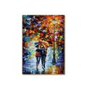 Ver imagem 1 de Placa Decorativa Mdf Tam A4 Casal Chuva Sala Escritório Pa1