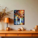 Ver imagem 5 de Placa Decorativa Mdf Tam A4 Casal Chuva Sala Escritório Pa1
