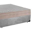 Ver imagem 2 de Cama Box Casal Suede + Colchão Sereneprime Molas Ensacadas 138x188x65 Cinza