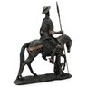 Dom Quixote no Cavalo Imagem Estátua de Resina - 4