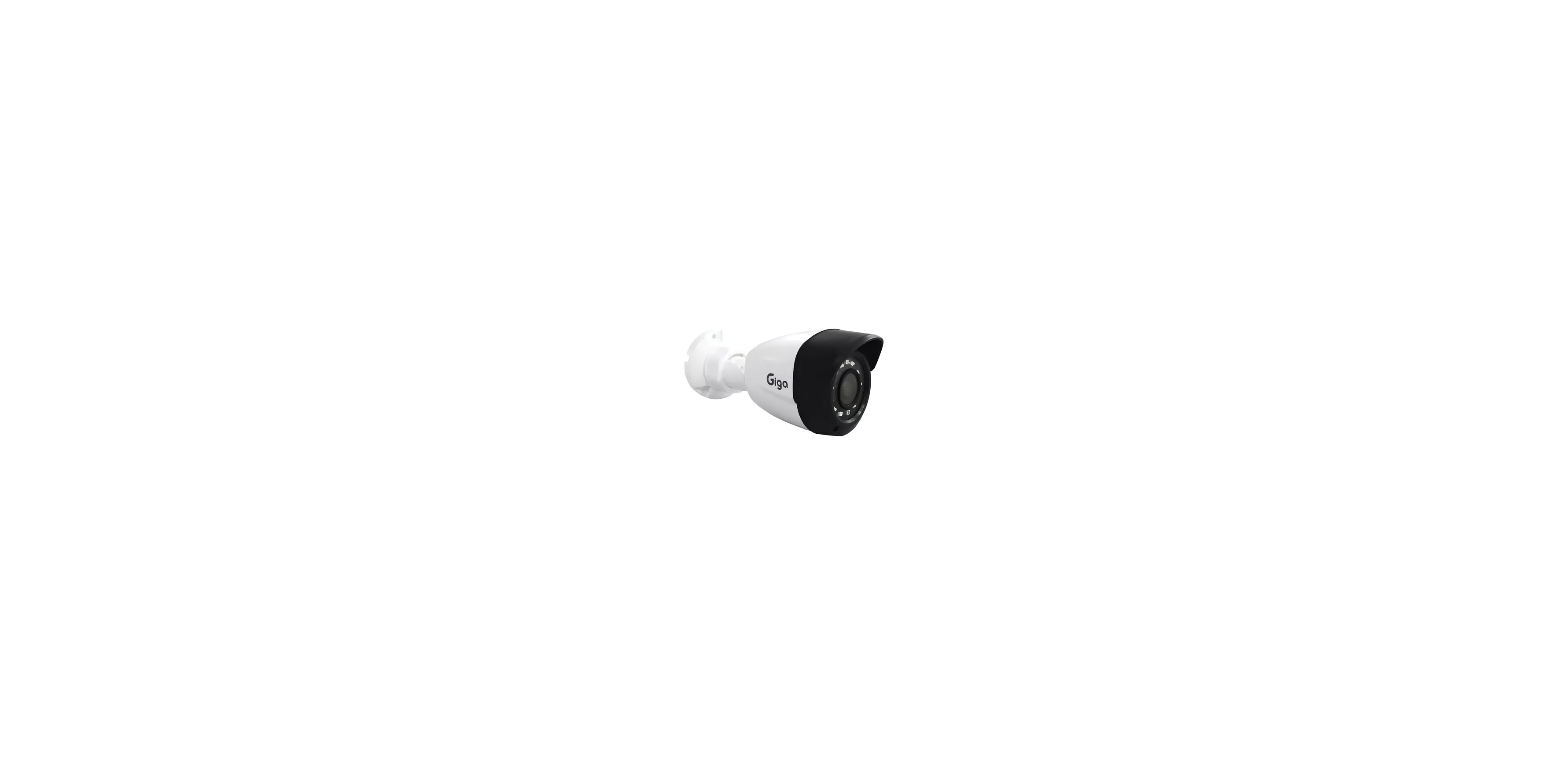 Camera Bullet Plast 720p 2.6mm 20m 1/4 Gs0461c Multgiga Cor Branco - 2