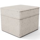 Ver imagem 4 de Poltrona de Amamentação com Balanço e Puff Mavie L02 Linho Cru - Lyam Decor