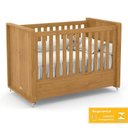 Ver imagem 4 de Jogo de Quarto Infantil Tutto New com Berço e Cômoda 4 Gavetas Freijó/Off White - Matic Móveis