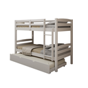 Ver imagem 5 de Cama Treliche Solteiro Madeira Maciça Auxiliar com Proteção:Branco