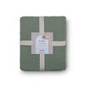 Ver imagem 3 de Manta Decorativa para Sofá Tricot Golden 1,20m X 1,50m 100% Algodão Verde Sálvia