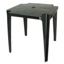 Ver imagem 2 de Conjunto de Mesa com Cadeiras Poltrona Plástico Kit Preto 2 Jogos