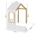 Ver imagem 2 de Telhado para Cama Reversível Solteiro New Garden Casatema MadeiraOriginals Branco/Marrom