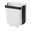 Ver imagem 1 de Lixeira Portátil Cesto Dobrável Pendurar Porta de Armário