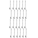 Ver imagem 2 de Kit 24 Colheres para Mexer Suco Moniz 18cm Inox Simonaggio Bar Restaurante