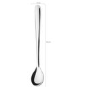 Ver imagem 4 de Kit 24 Colheres para Mexer Suco Moniz 18cm Inox Simonaggio Bar Restaurante