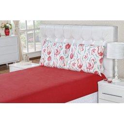 Jogo de Cama Quality King 3 Peças Malha Flamingo - 1