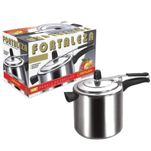 Panela De Pressão Polida De 10,0 litros Fortaleza