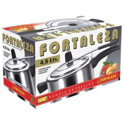 Panela De Pressão Polida De 10,0 litros Fortaleza - 2