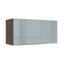 Ver imagem 1 de Armário Aéreo 70 cm 1 Porta Rustic/Cinza Lux Madesa